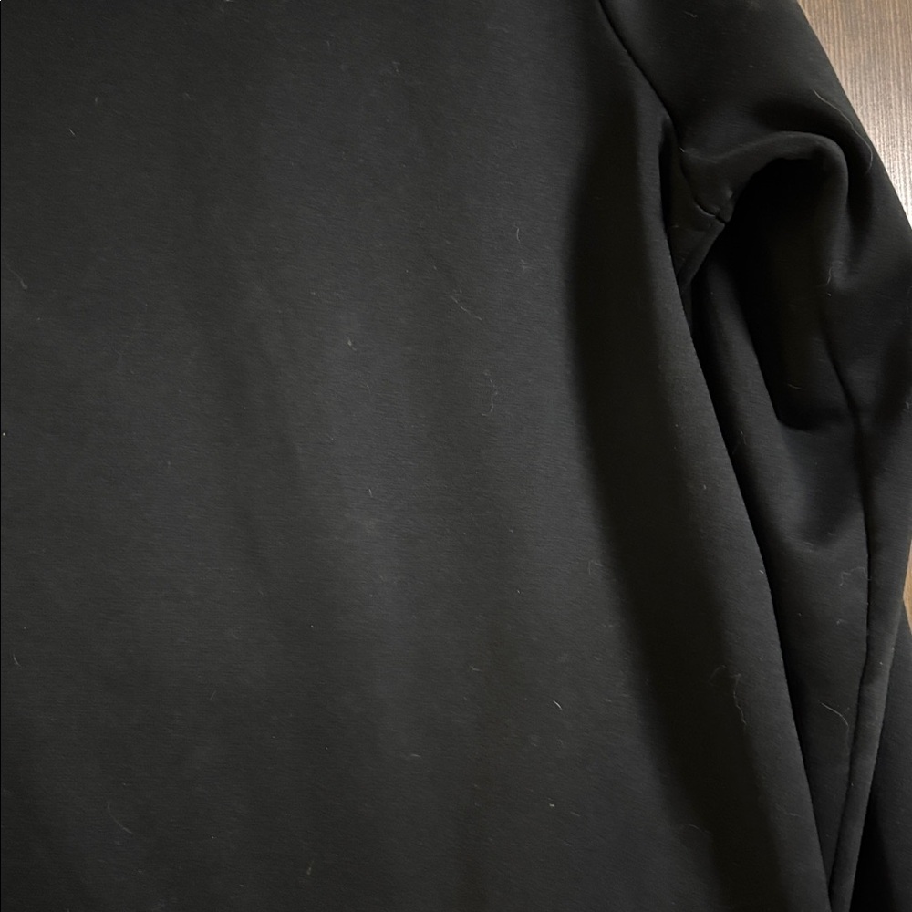 Nike Dri-Fit Drawstring Black Pullover Hoodie with Pockets Size Medium - Picture 9 of 10